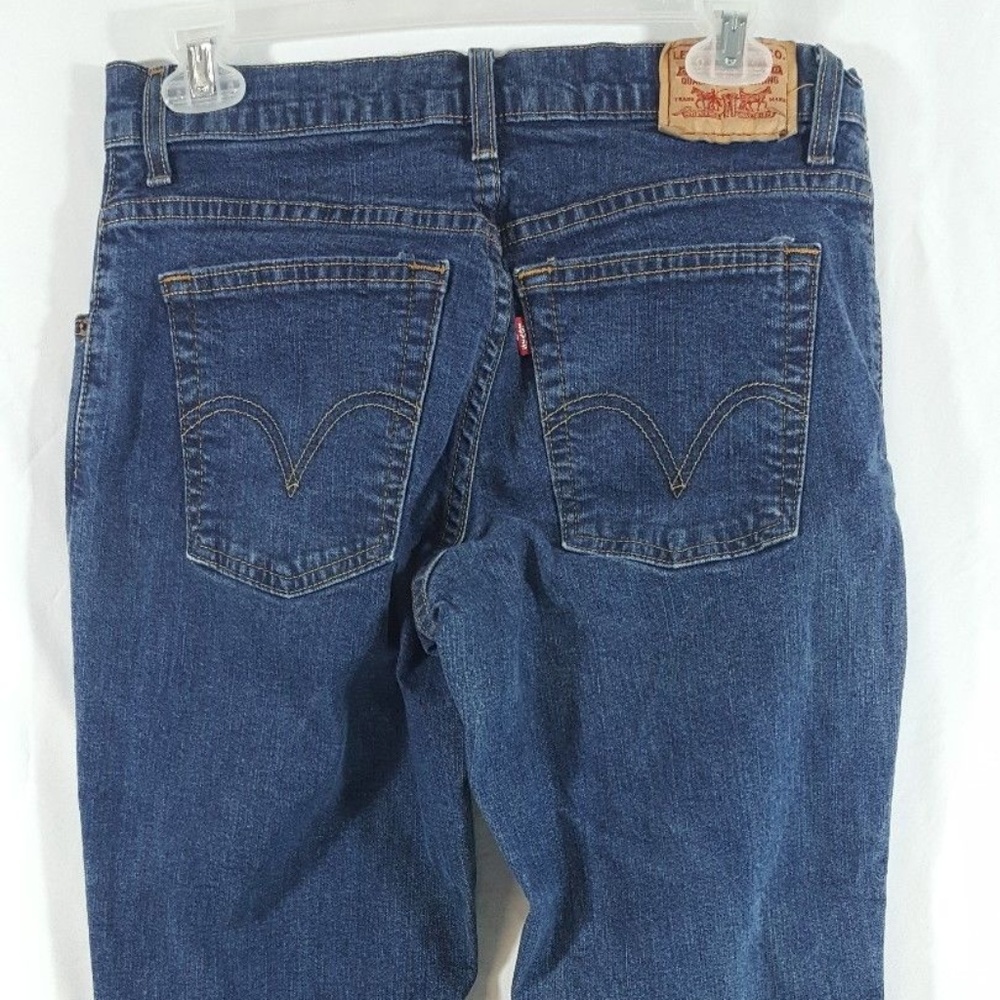 Levi's 550 Stretch Denim Relaxed Bootcut Sz 8m